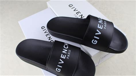 givenchy rubber slides replica|Givenchy Slides Review & Unboxing .